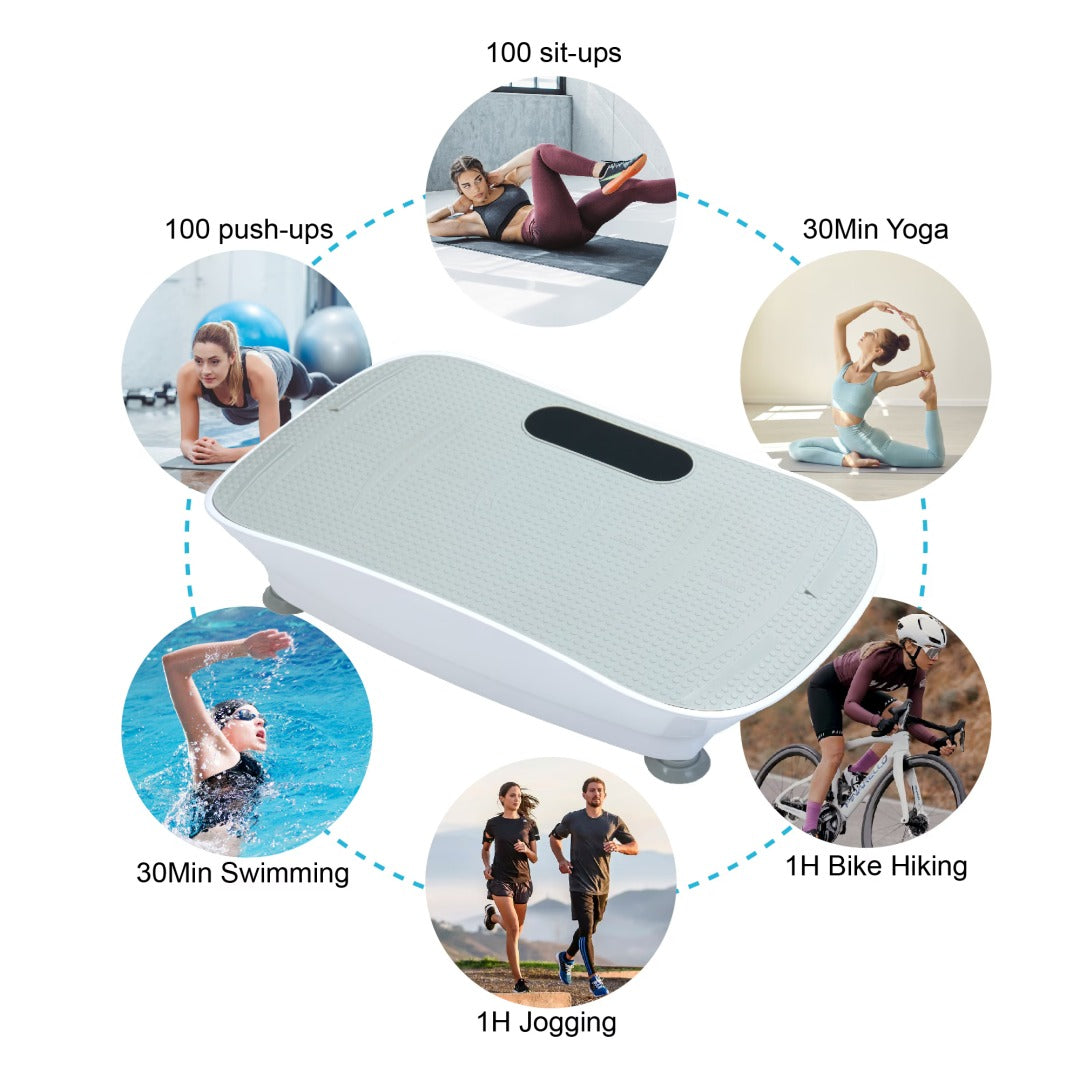 Silent Vibration Fitness Platform