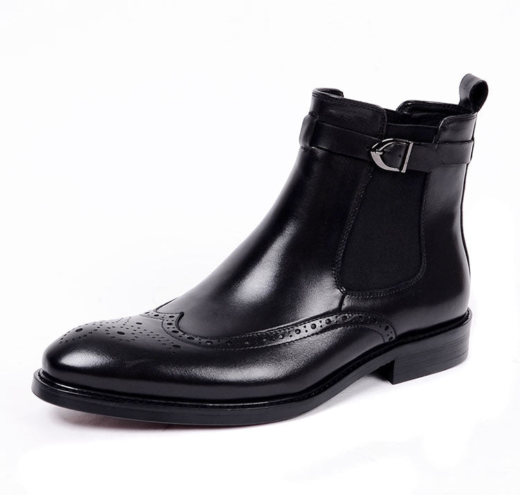 Martin Cowboy Boots High-Top Leather Shoes