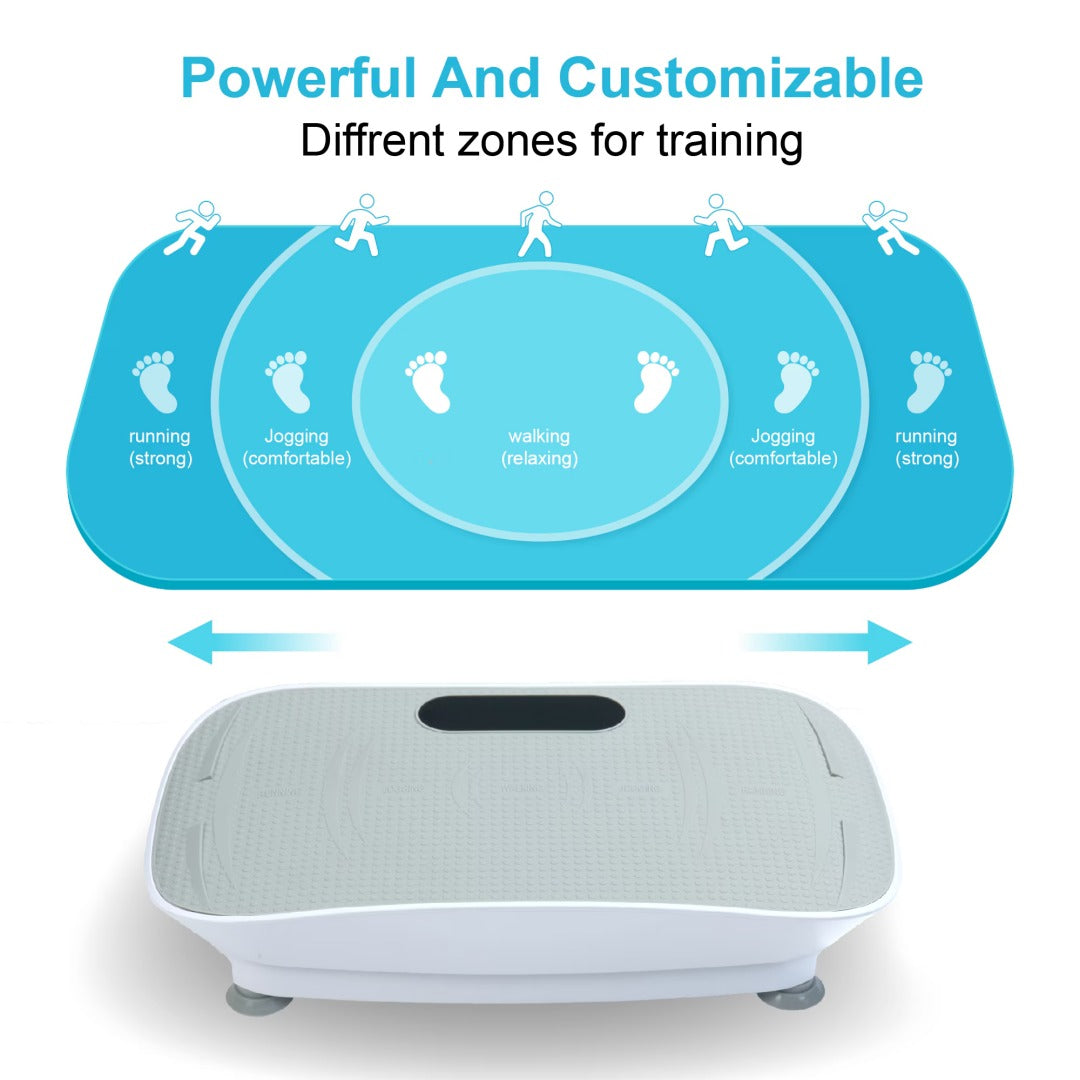 Silent Vibration Fitness Platform