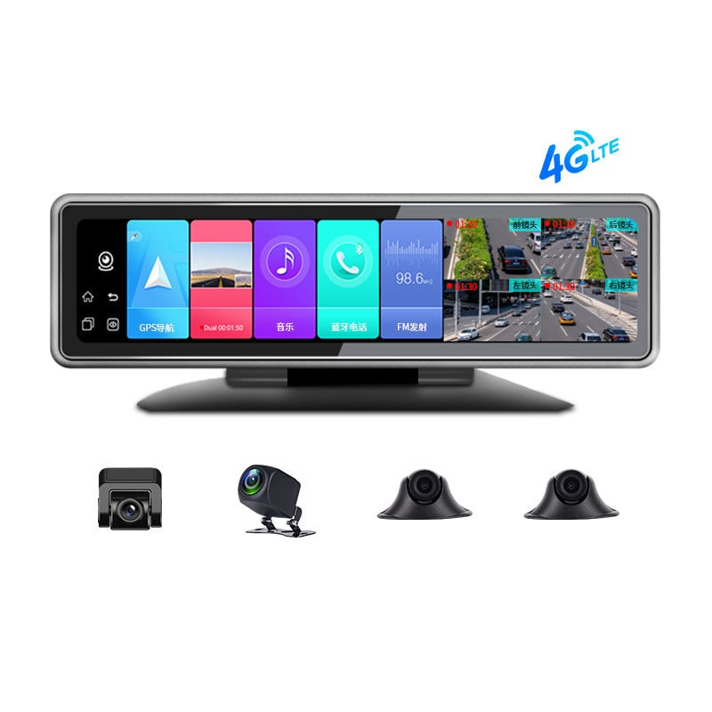 Intelligent 4G360 Panoramic Tracking Driving Recorder
