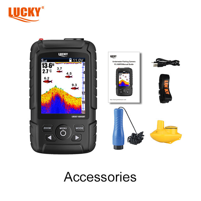 Lucky FF718LIC-W Ice Fishing Dual Probe Color Sonar